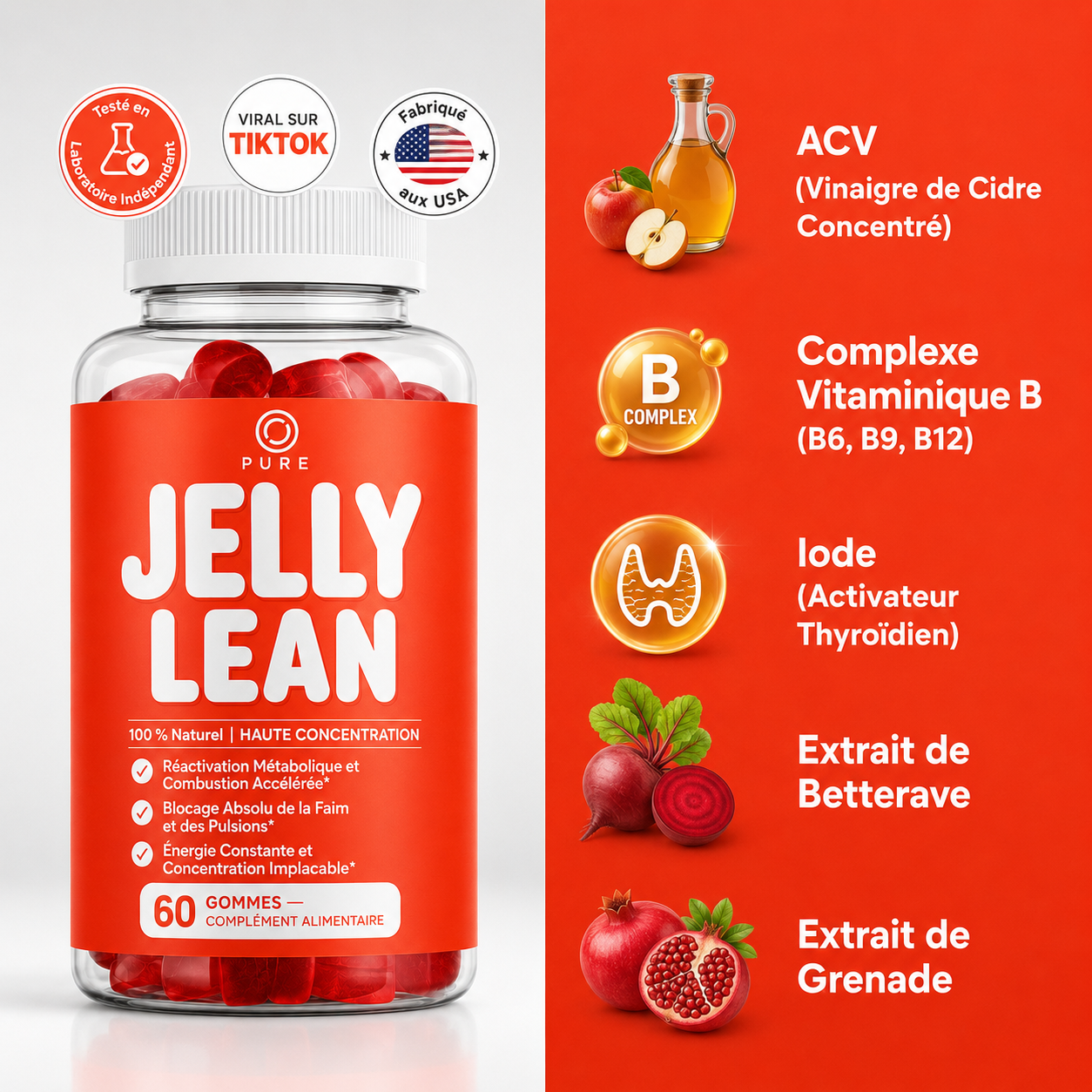 JellyLean — Réactivez Votre Métabolisme Et Éliminez Les Ballonnements