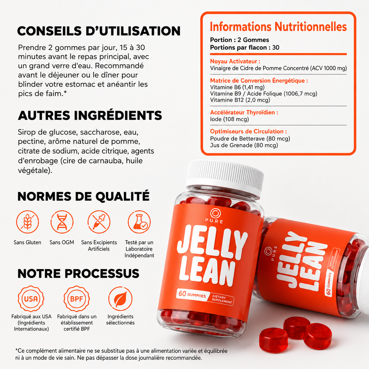 JellyLean — Réactivez Votre Métabolisme Et Éliminez Les Ballonnements